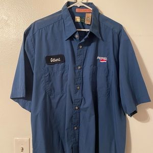 Vintage 2XL Pepsi uniform shirt